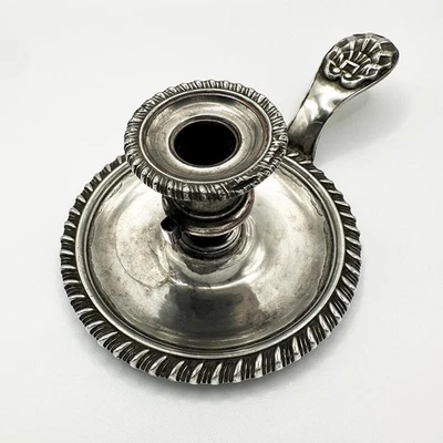 RARO PALO DE CÁMARA INFANTIL MATTHEW BOULTON PLACA SHEFFIELD GEORGIANA c1820 Foto 1 de 4