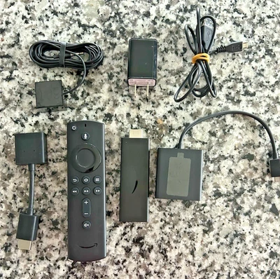 Amazon Fire Stick  Model S3L46N Device and accessories - FOR PARTS ONLY - Image 1 of 4