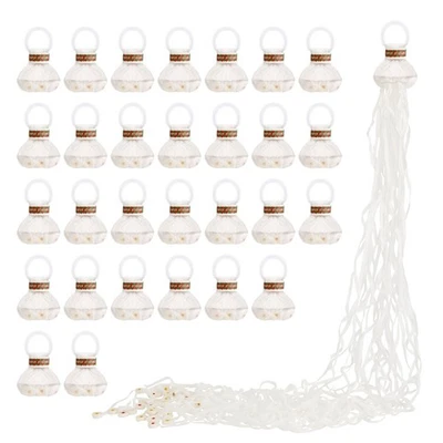 Белые растяжки без беспорядка упаковка 30 шт. для вечеринки на день рождения, свадьбу, торжественное открытие - Изображение 1 из 4