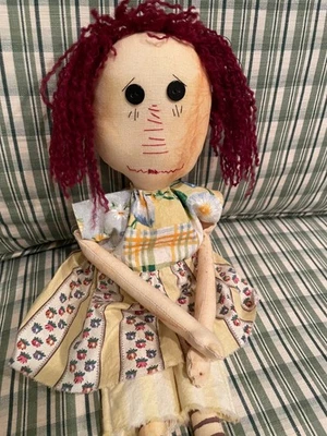 Primitive Handmade Dolls - Image 1 of 4
