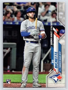 2020 Topps Update Series #U-1 Rookie Debut Grey Jersey Bo Bichette RC - Picture 1 of 2
