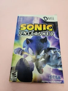 Sonic Unleashed | Wii | Manual Only - Picture 1 of 2