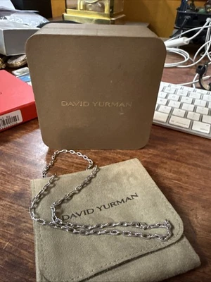 "Collar cadena David Yurman Madison 18"" plata de ley 925" Foto 1 de 4