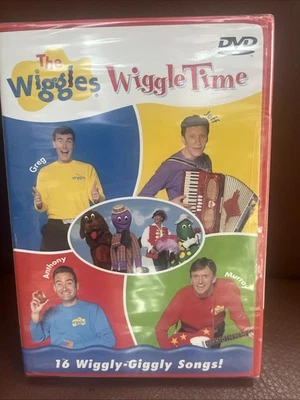 The Wiggles DVD WIGGLE TIME 16 Fun Songs for Kids Classic 1990s! NEW & Sealed - Image 1 of 4