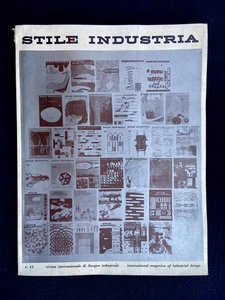 Industria Style - Zeitschrift Industriedesign Nr. 41 1963 - Alberto Rosselli - Bild 1 von 8