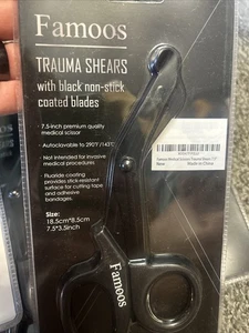 7,5 Zoll schwarze Traumaschere - Bild 1 von 1