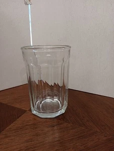 Luminarc 10 Panel Rolled Lip 21 oz Working Glass Heavy Duty Barware - Picture 1 of 7