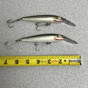 VINTAGE RAPALA SINKING MAGNUM CD-18 MUSKY PIKE WALLEYE FISHING LURE  - 2 Pack - Picture 1 of 16