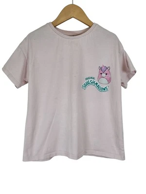 Kids Squishmallows Pink Character T-Shirt – George – Age 8–9 Yrs – 100% Cotton - Image 1 of 4