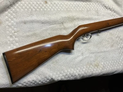 Conjunto de stock completo Winchester modelo 67A, gatillo, placa trasera, tornillo de derribo Foto 1 de 4