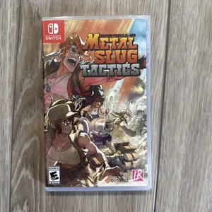 Metal Slug Tactics Brand New NINTENDO SWITCH US ESRB Release Limited Run LRG - Picture 1 of 2