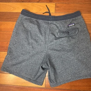 Pantalones Cortos Patagonia Para Hombre Grande Polar Azul Marino Mahnya Algodón Orgánico. Excelente - Imagen 1 de 11