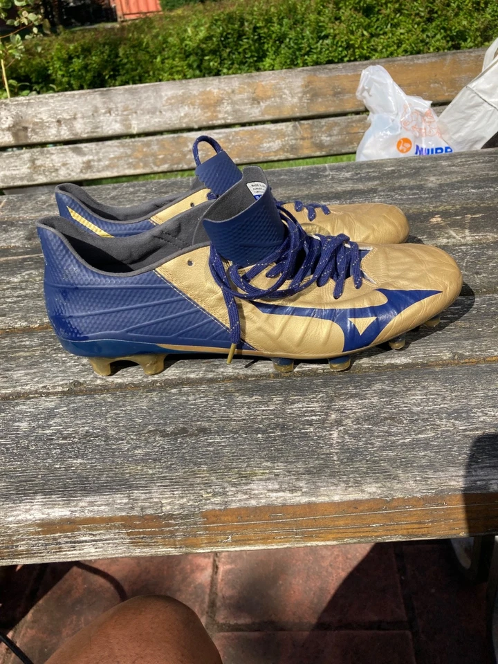 美津浓 Rebula 3 日本 FG/AG | 47 码 EU | 日本制造 | 皮革橄榄球靴 — 第 1/4 张图片