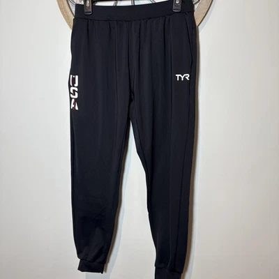 Pantalón Jogger TYR USA Para Mujer Negro Manteroso Suave Talla Pequeña Usado en Excelente Condición Envío gratis #02 Foto 1 de 4