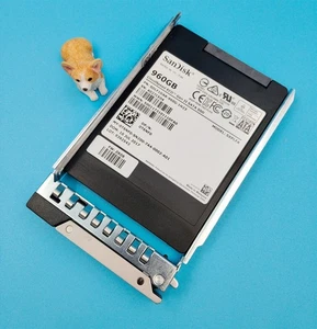 T6NF0 SDLF1DAR-960G-1H23 DELL 960GB 6G 2.5"SATA CLOUDSPEED ECO GEN II SSD SXPLFA - Picture 1 of 4