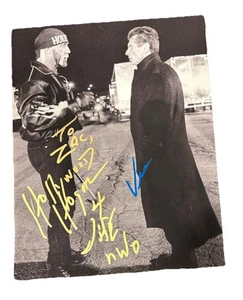 Hulk Hogan Vince McMahon Signed Autographed 11x14 Photo WWE NWO Wrestling Stars - Picture 1 of 2