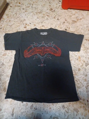 Blizzard Diablo Men's Short Sleeve Tee Medium Black & Red - Image 1 of 4