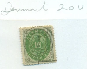 DENMARK #20, Used, Scott $175.00 - Picture 1 of 1