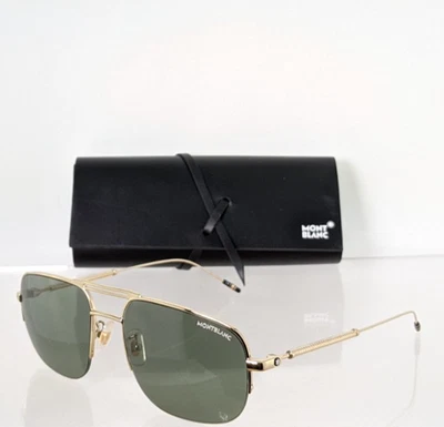 Brand New Authentic Mont Blanc Sunglasses MB 0109 002 59mm Frame - Image 1 of 4