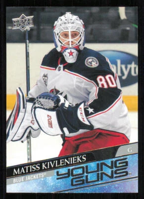 2020-21 Upper Deck #480 Matiss Kivlenieks Young Guns RC - Image 1 of 2
