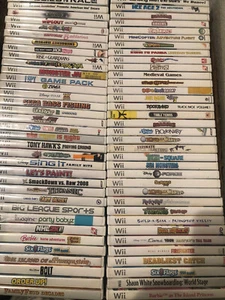 Nintendo Wii Game Lot Pick and Choose. Just Dance, Need for Speed, Cabela's, etc - Picture 1 of 1