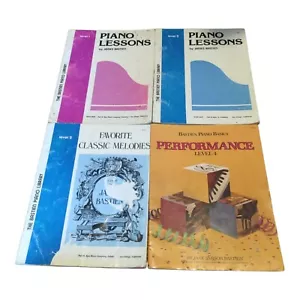 Lot of 4 Bastien Piano Books Bastien Piano Library Piano Lessons Piano Basics - Picture 1 of 14