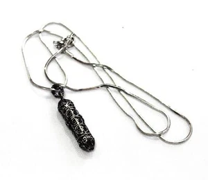 Karma Soul Mezuzah Necklace Jewelry LUCKY charm Pendant Judaica Kabbalah - Picture 1 of 6