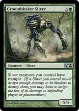 4 Groundshaker Sliver - LP - Magic 2014 - mtg - x4 4x