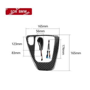 LED shift package carbon fiber pattern FOR BMW 3 Series E90 E91 E92 E93 06-2009 - Foto 1 di 10