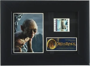 Herr der Ringe Gollum 35mm Film Cell Clip Minicell Display Sammlerstück Neu - Bild 1 von 3