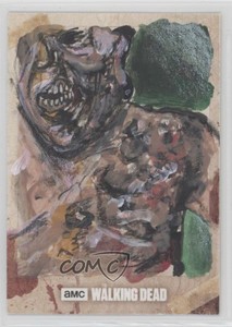 2018 Topps The Walking Dead Season 8 Part 1 Sketch Cards 1/1 Brent Scotchmer 3f2