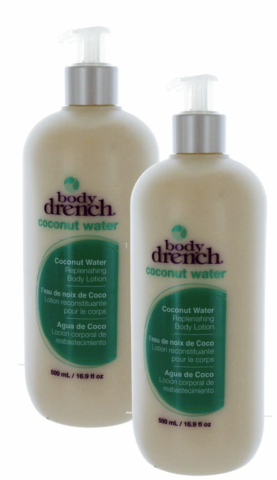 2 Pack Body Drench Coconut Water Replenishing Body Lotion, 16.9 fl oz.  - Image 1 of 1