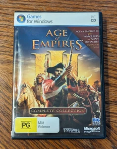 Age Of Empires III Complete Edition (PC, 2009) PC Game (5-discs) RTS computer - Picture 1 of 8
