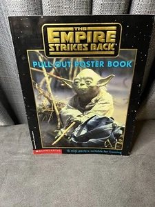 Pull Out Poster Book Star Wars 1997 Scholastic Book Empire Strikes Back - Picture 1 of 5