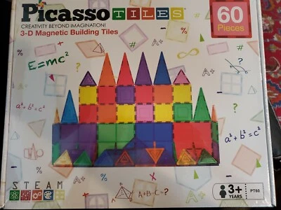 Picassio Magnet Tiles 60 Peices - Image 1 of 2