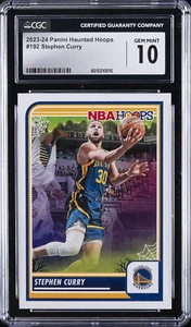 2023-24 PANINI HAUNTED HOOPS #192 STEPHEN CURRY CGC 10 GEM MINT - Picture 1 of 2
