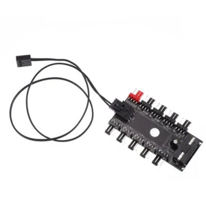 Fan-Hub Lüfternabe Für Computerkühlung Erweiterungsadapter Computerlüfter - Bild 1 von 12