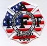 FIREFIGHTER US FLAG 9-11-01 FIRE FIGHTER FIREMAN iron-on US FLAG PATCH ...