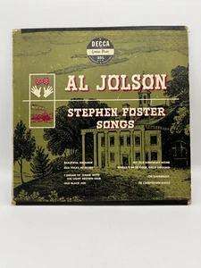 Vintage Al Jolson, Stephen Foster Songs, Decca Records 33 1/2 1/min langes Spiel - Bild 1 von 4