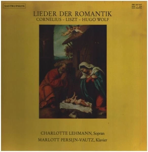 LP Cornelius / Liszt / Wolf Lieder Der Romantik - Cornelius - Liszt - Hugo Wolf - Bild 1 von 1