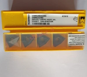 WNMG080404MS KC5010, WNMG431 Original Kennametal CNC blade carbide inserts 10pcs - Picture 1 of 3