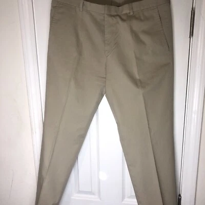 Hugo Boss  Red Label Cotton Pants Mens 34x33 Beige Clean - Image 1 of 4