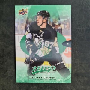 2016-17 Upper Deck MVP Green Script #255 Sidney Crosby
