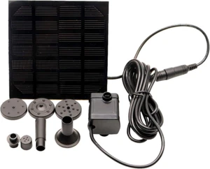 Solar Fountain Panel Water Pump Bird Bath Solar Panel Kit Outdoor Pond Garden - Picture 1 of 12