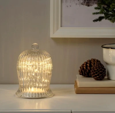 IKEA STRALA Dome Shaped LED Table Decoration Lamp Battery Operated 7" New - Image 1 of 4