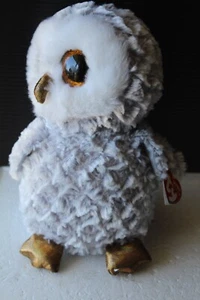 TY Beanie Boos Owlette The Owl 9 Glitter Eyes 2017 with tags New - Picture 1 of 5