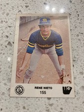 1981-82 Venezuelan Winter League Sticker Rene Nieto Valencia #155