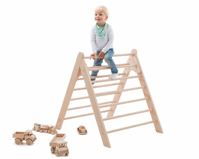 KlapperSpecht Sprossendreieck/Kletterdreieck nach Art Pikler Extra Groß*klappbar