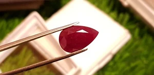 Mozambique Ruby 4.55 ct Purplish Red 100% Natural IGI Certified ruby Cut Stone - Picture 1 of 12