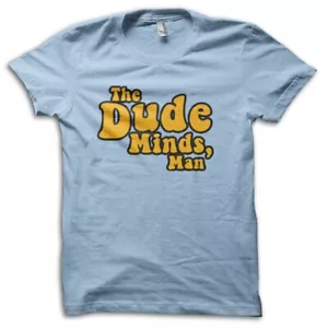 The Big Lebowski "The Dude Minds, Man" Bowling 90s Retro Movie T-Shirt M5630 - Bild 1 von 8